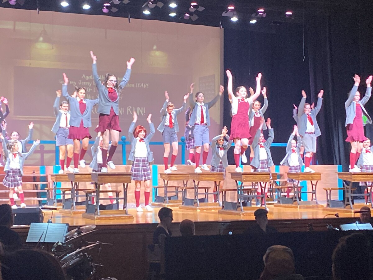 TMS Musical Production,  Matilda  Opens to Standing Ovation