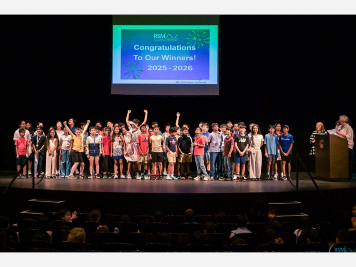 Russian School of Mathematics Honors Massachusetts and Nashua, New Hampshire Students