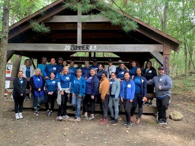 BLUE CROSS BLUE SHIELD OF MASSACHUSETTS EMPLOYEES VOLUNTEER IN COMPANYWIDE SERVICE DAY SUPPORTING 57 NOT-FOR-PROFITS