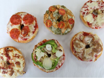 Celebrate National Pizza Bagel Day
