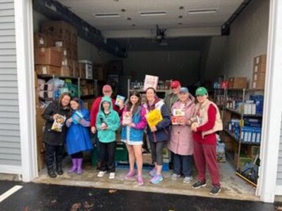 Eddie's Food Drive Collects Food, Raises over $5K for Westwood Food Pantry clients