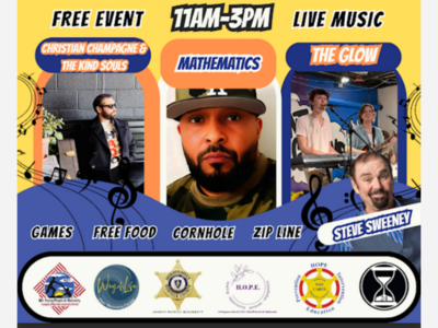 Music & Hope: Norfolk County Sheriff’s Office to host “Recovery Fest” on Saturday, September 13th in Braintree