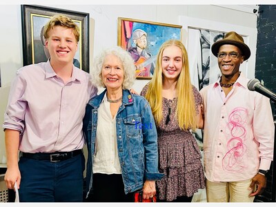 Westwood Youth Poets Elizabeth Lowney and Charles Goodman Dazzle at Cambridge's  City Nights Poetry Series