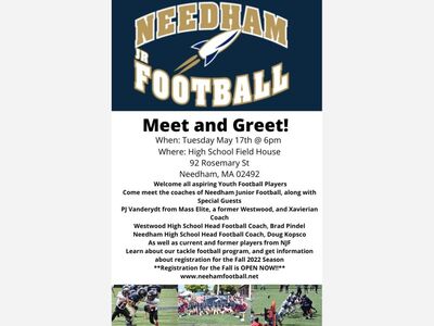 Needham Junior Football & Cheer Meet and Greet with Coaches