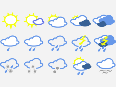 Tuesday's Precipitation and Weather (Updated)