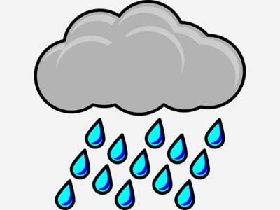 Precipitation from Monday, May 31st to Tuesday, June 1st