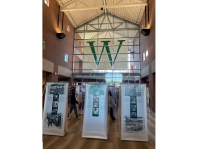 Global Tour of the Anne Frank Traveling Exhibit Stops at Westwood High School﻿