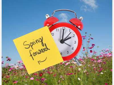 Daylight Savings Begins 2:00 a.m. on Sunday, March 10th