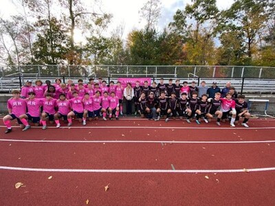 Two Xaverian Teams Enter Round of 8 MIAA D1 Playoffs after Raising Awareness and Funds for Breast Cancer