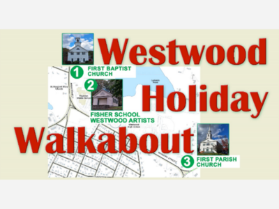 Westwood Artists, First Parish of Westwood and First Baptist Church of Westwood Hold Their 2nd Annual Holiday Walkabout