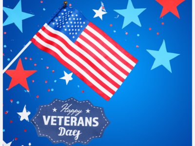Veterans Day is Monday, November 11, 2024