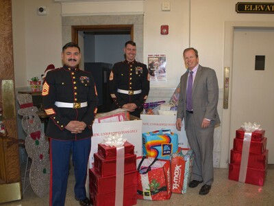 Register O'Donnell Announces Successful Conclusion to Annual Toy for Tots Donation Drive
