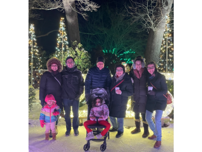 Westwood Resident Shares Experience of Winterlights at Canton's Bradley Estate