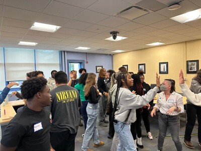 Fostering Authentic Conversation and Connection Among Students at Teen Speak Out Event