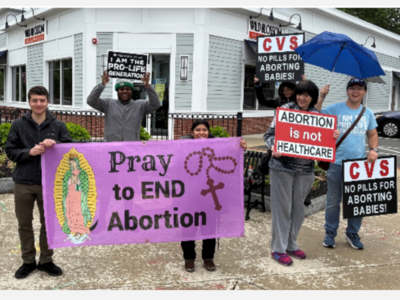 Local Pro-Lifers Protest CVS
