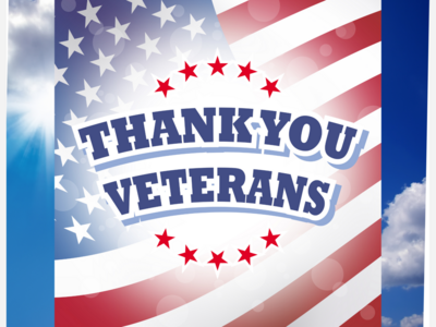 Veterans Day is Tuesday, November 11, 2025