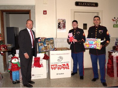 Over 100 Gifts Collected for Registry's Toys for Tots