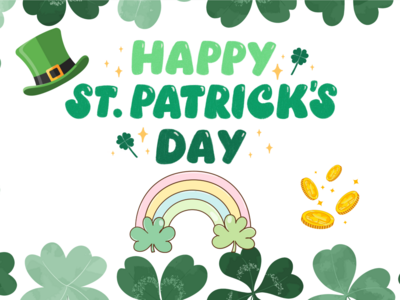 St. Patrick's Day is Tuesday, March 17, 2026