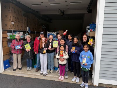 Eddie's Food Drive Collects Thousands of Items for Westwood Food Pantry Clients