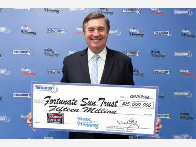 $15 Million Lottery Ticket Sold in Millis