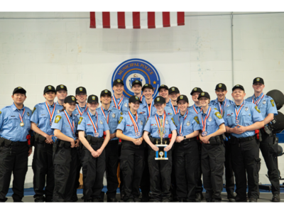 Westwood Police Explorers Add Another First-Place Finish to Legacy in Statewide Competition