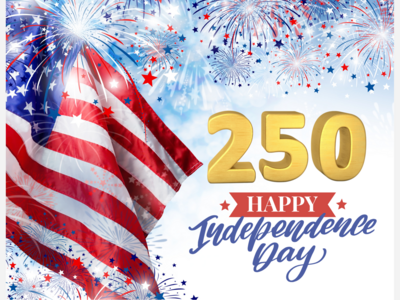 United States' 250th Anniversary: Independence Day, Saturday, July 4, 2026