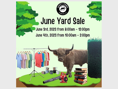 Unity Farm Sanctuary Barn Sale (Yard Sale)
