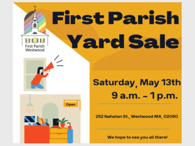 First Parish Annual Yard Sale