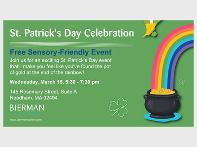 Free Sensory-Friendly St. Patrick's Day Event