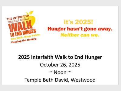 Interfaith Walk to End Hunger