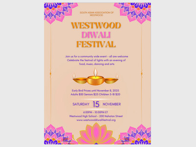 Westwood Diwali Festival