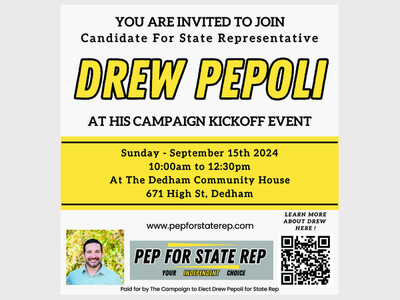 Drew Pepoli for State Rep - Campaign Kickoff