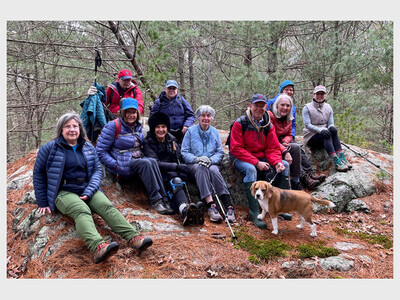 Hiking Section 3 of the  Boston Walking City Trail 