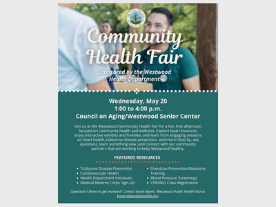 Westwood Community Health Fair, 2026
