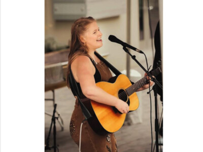 Singer Charlotte Morris at Open Book Coffeehouse