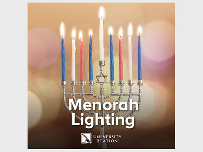 University Station to Hold Chanukah Celebration