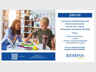 Find Your New Career at Bierman Autism Centers